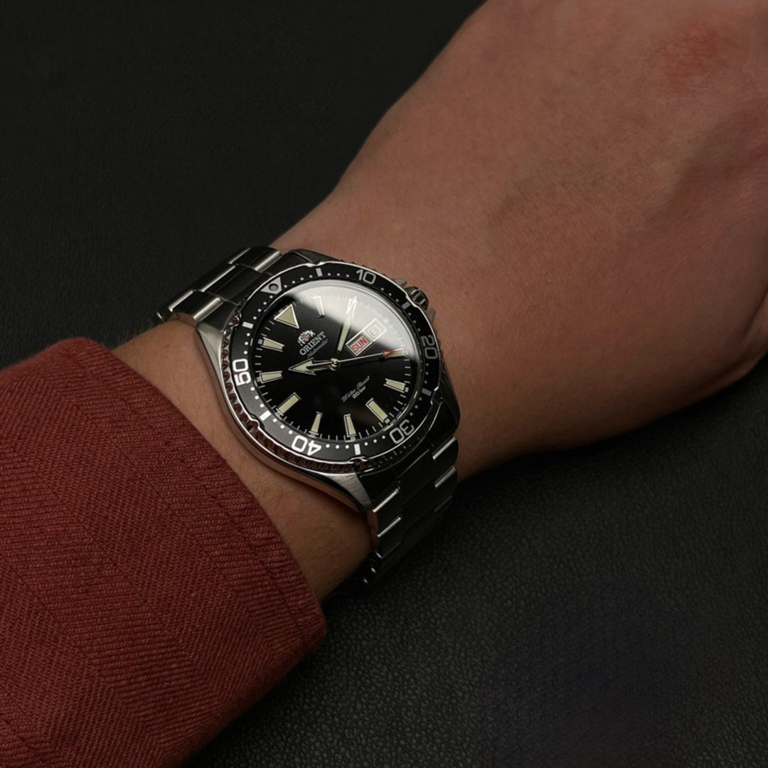 Orient Kamasu RA-AA0001B19B Mako III Automatic 200M Black Dial Men's Watch