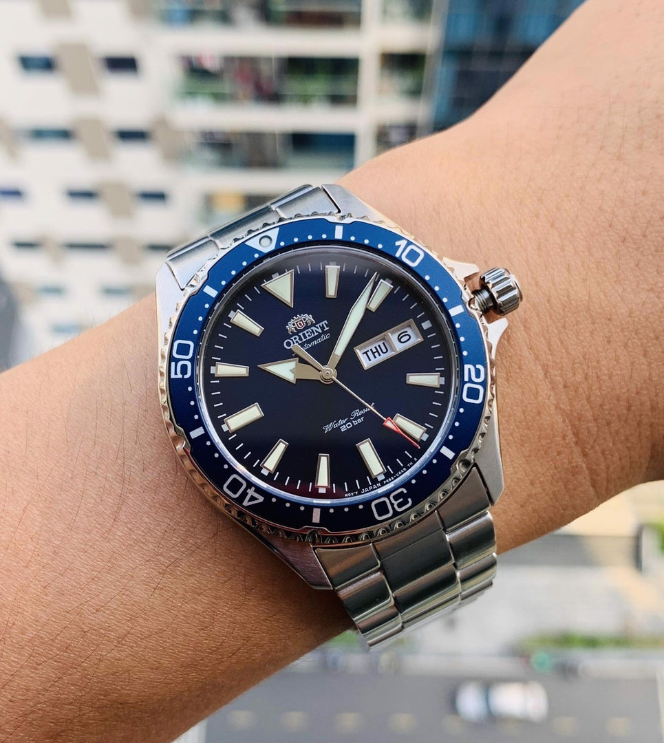 Orient Kamasu RA-AA0002L19B Mako III Automatic 200M Blue Dial Men's Watch