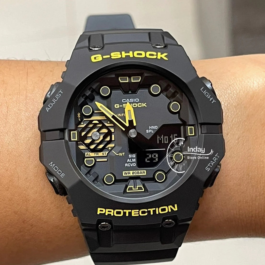 Casio GA-B001-CY-1A Bluetooth G Shock Black Strap Men's Watch