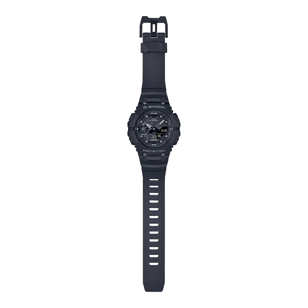 Casio GA-B001-1AER Bluetooth G Shock Combi Black Integrated Bezel and Strap Men's Watch