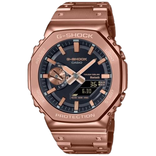 Casio GM-B2100GD-5AER G-Shock Bluetooth Full Metal 2100 Series Bronze Toned Men's Watch