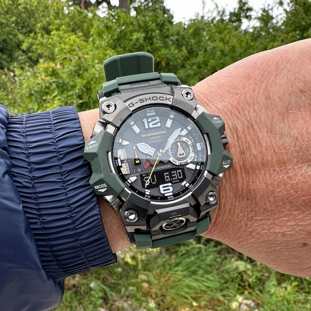 Casio GWG-B1000-3AER G-Shock Master of G Mudmaster B1000 Forest Green Men's Watch