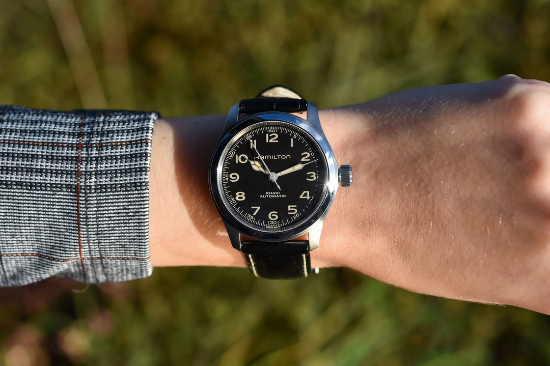 Hamilton H70405730 Khaki Field Murph 38mm Automatic Leather Strap Men's & Women's Watch