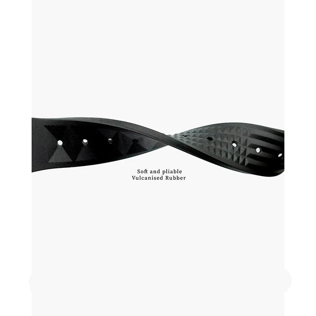 Premium Grade Fluoro Vulcanized Waffle Type Watch Rubber Strap 18mm,20mm & 22mm Quick Release FKM Diver’s Watch Replacement Strap