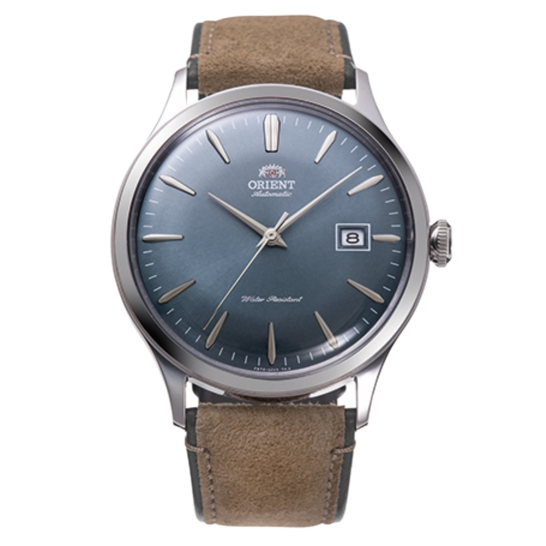 Orient Bambino RA-AC0P03L 2nd Generation Sky Blue dial Automatic Leather Strap Men's Watch