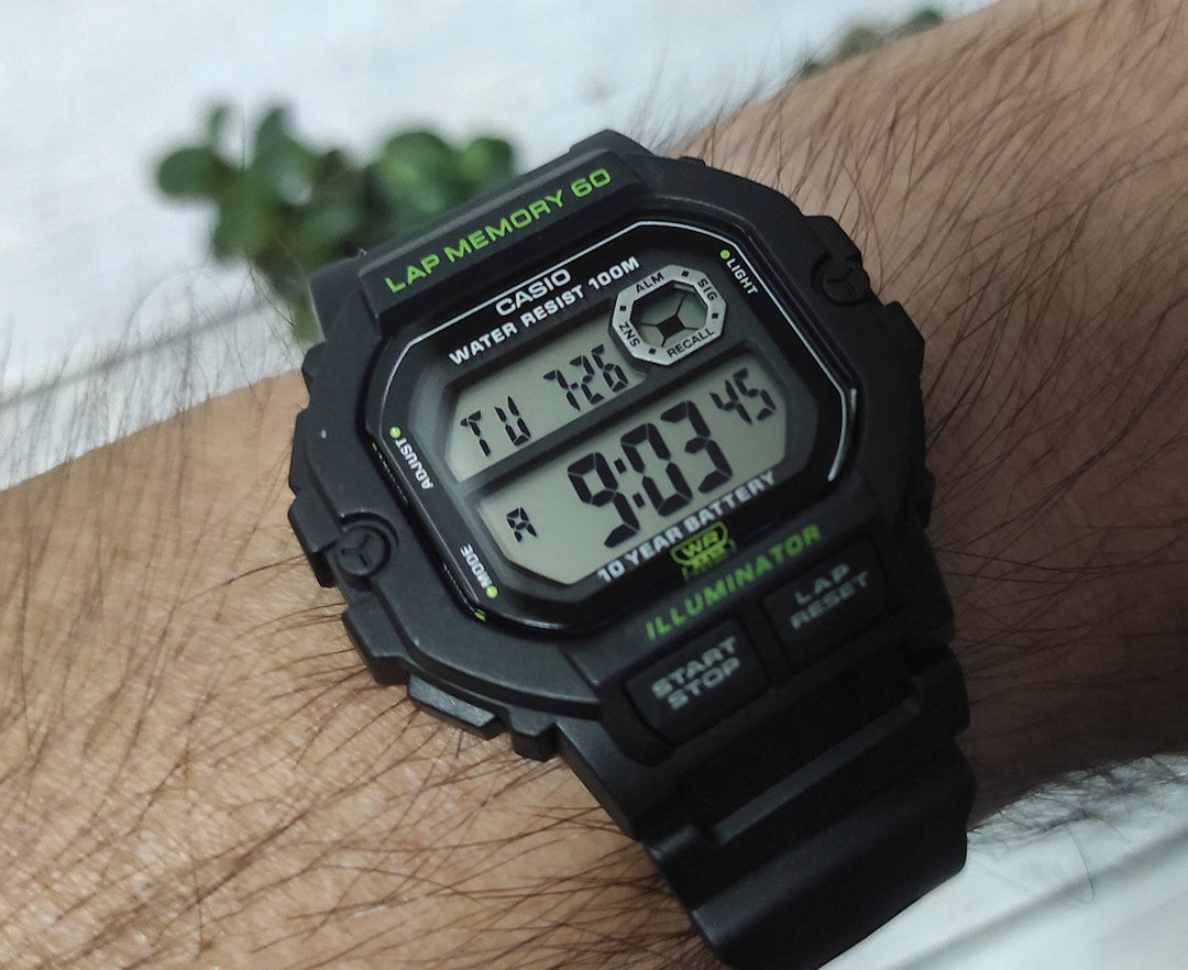Casio WS-1400H-1A Youth Series Sports Digital Resin Band Watch Men's Watch