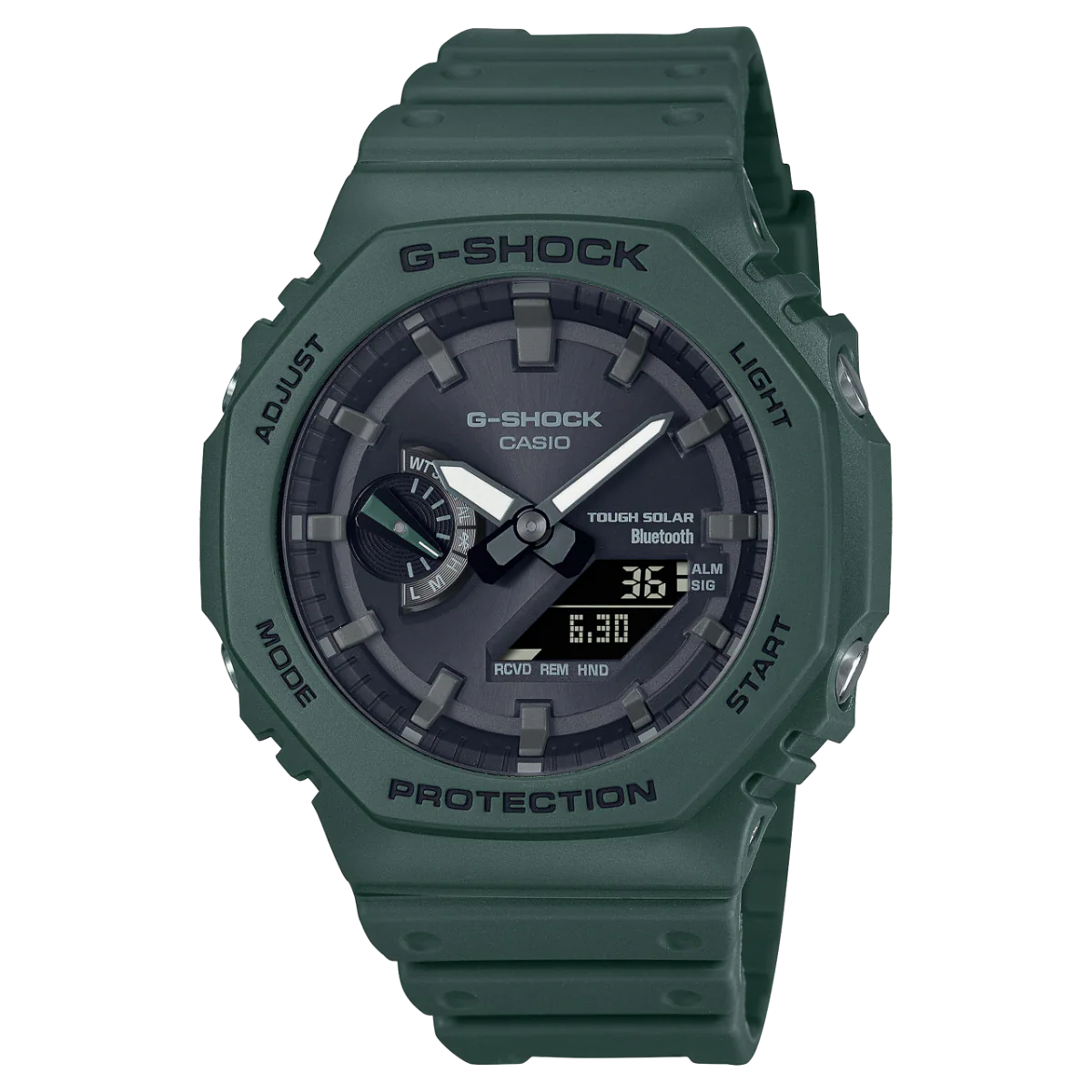 Casio G-shock GA-B2100-3AER Bluetooth Solar Power Green Resin