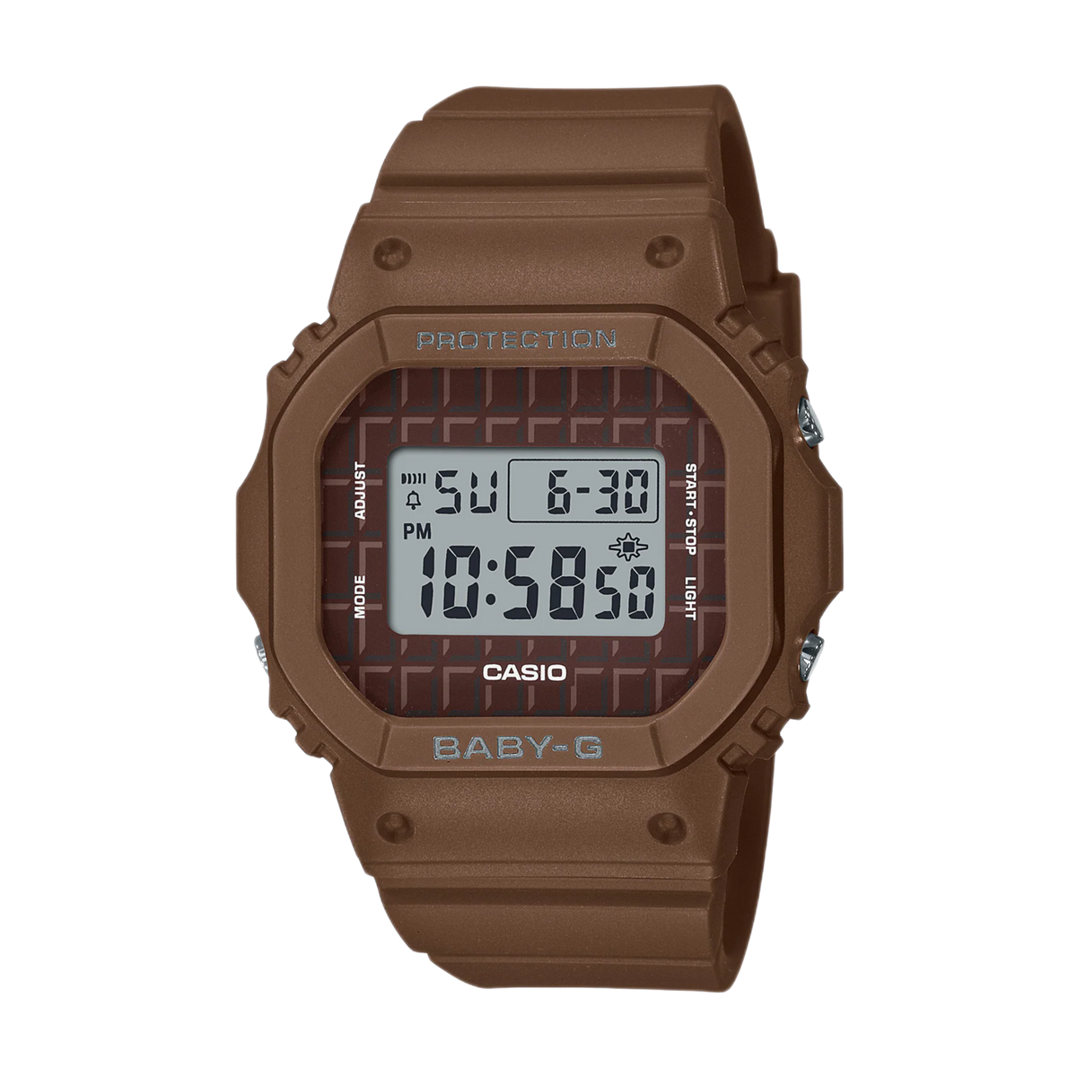 Casio Gshock Baby-G BGD-565USW-5 Sweets Collection Chocolate Brown