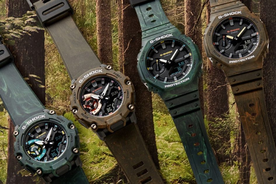Casio Gshock GA-2100FR-3A GA-2100 Series Forest Green Men's Watch