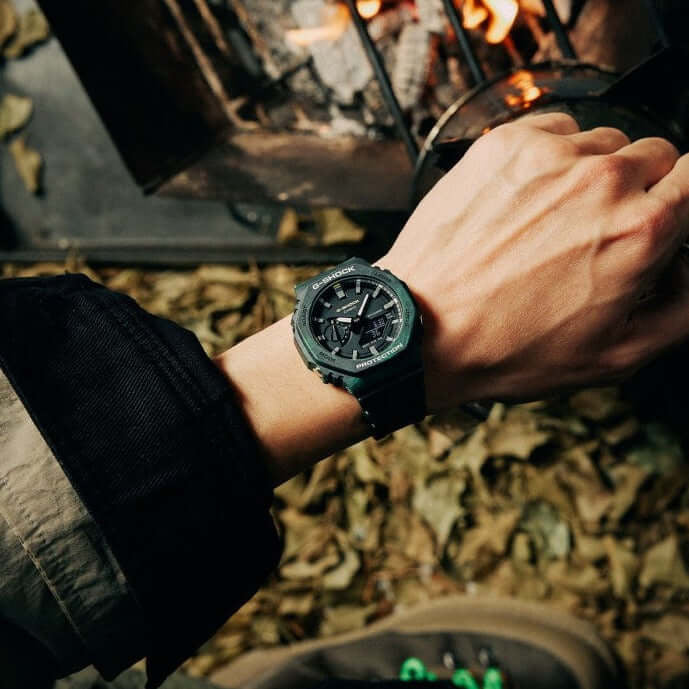 Casio Gshock GA-2100FR-3A GA-2100 Series Forest Green Men's Watch