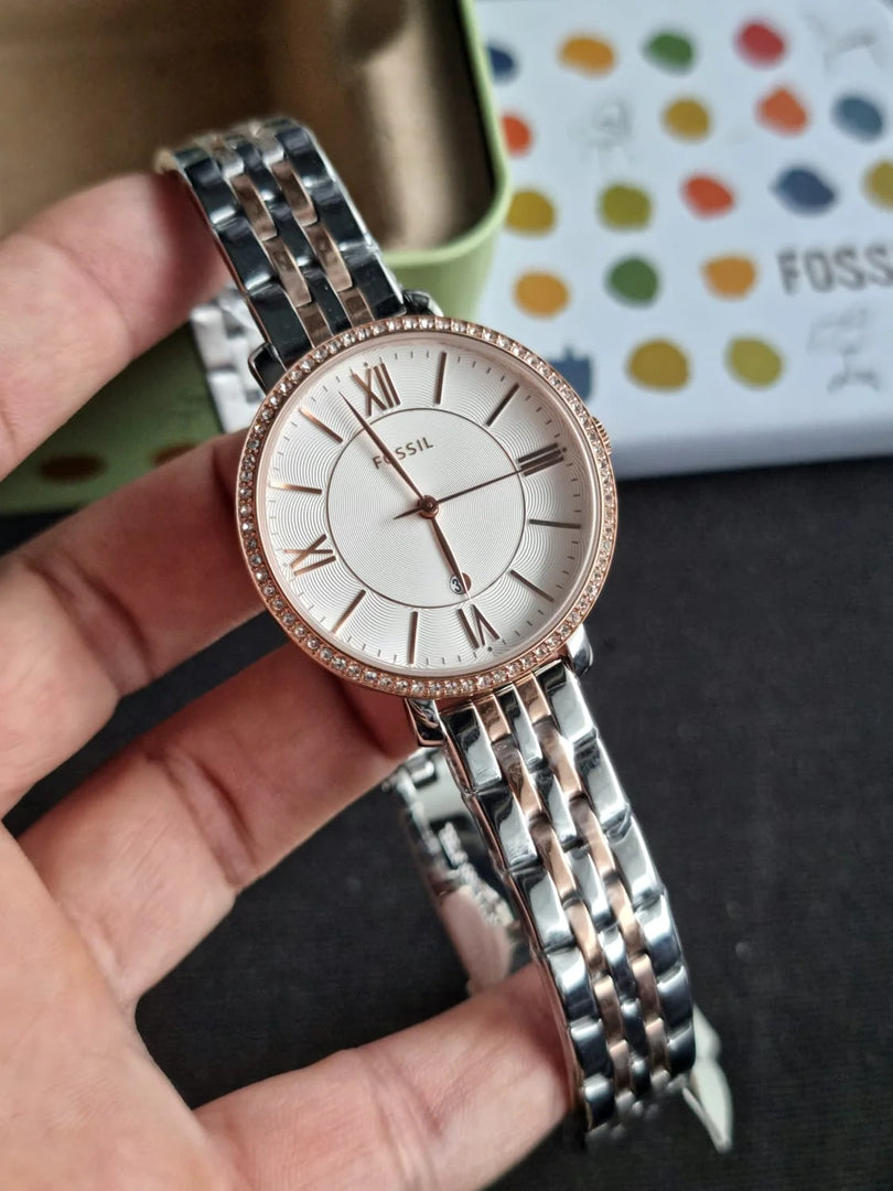 Fossil ES3634 Jaqueline Two Tone Stainless Steel  Women's Watch