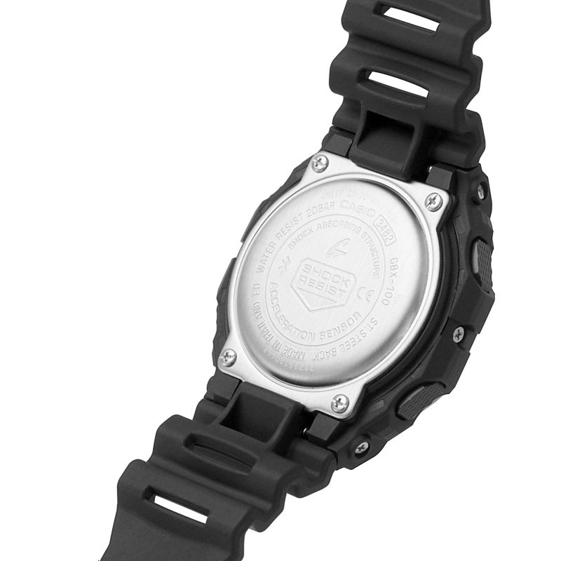 Casio Gshock GBX-100-1ER G-Lide Surf Digital Dial Black Resin Strap Men's Watch