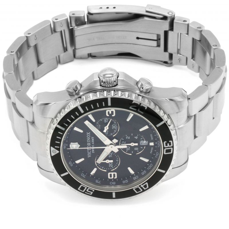 Victorinox Swiss Army 241695 Maverick Chronograph Stainless