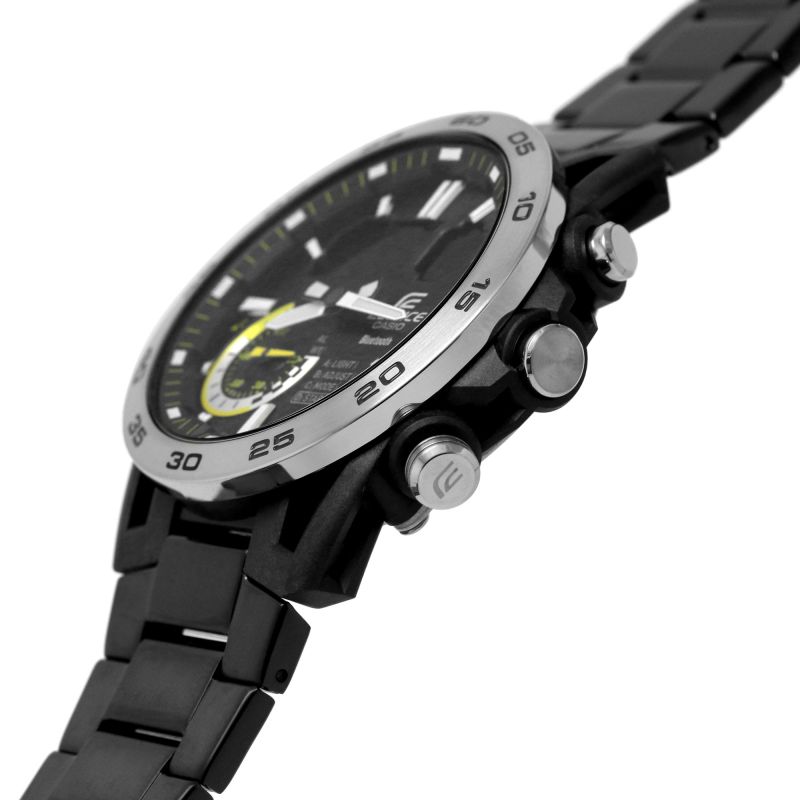 Casio ECB-40DC-1AEF Edifice Sospensione Black Stainless Steel Bracelet Men's Watch - mzwatcheslk srilanka