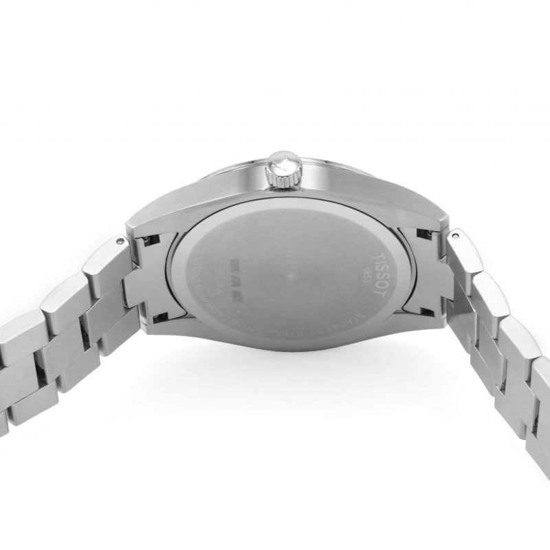 Tissot T1274101103100 Gentleman Stainless Steel Bracelet Silver Dial Men's Watch - mzwatcheslk srilanka