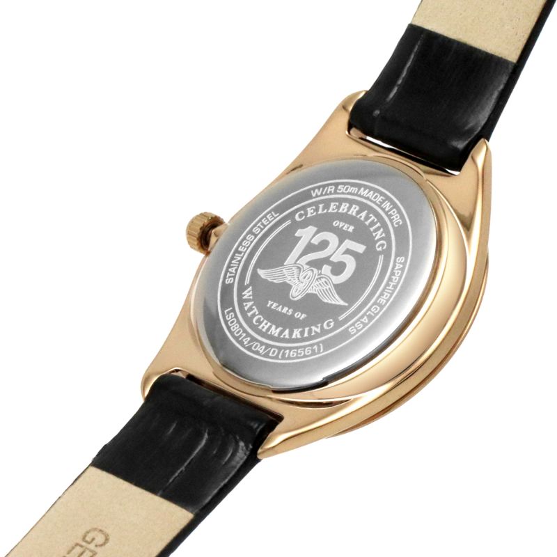 Rotary LS08014/04/D Ultra Slim Rose Gold Diamond Women's Watch