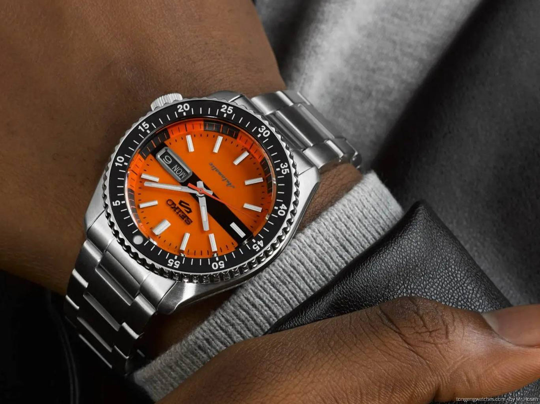 Seiko 5 Sports SRPK11K1  Sports ‘New Double Hurricane’ Retro Colour Collection Men's Watch