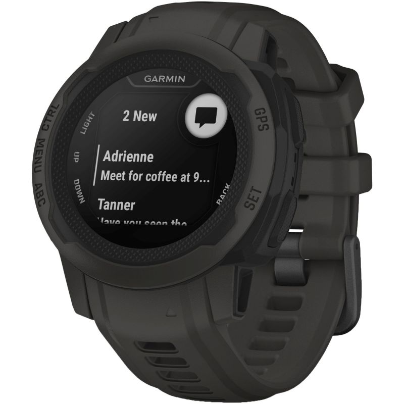 Garmin 010-02563-00 Instinct 2S Graphite Black Silicone Strap Men's & Women's Watch - mzwatcheslk srilanka