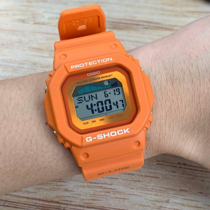 Casio Gshock GLX-5600RT-4ER Sports Digital Dial Orange Resin Strap Men's & Women's Watch