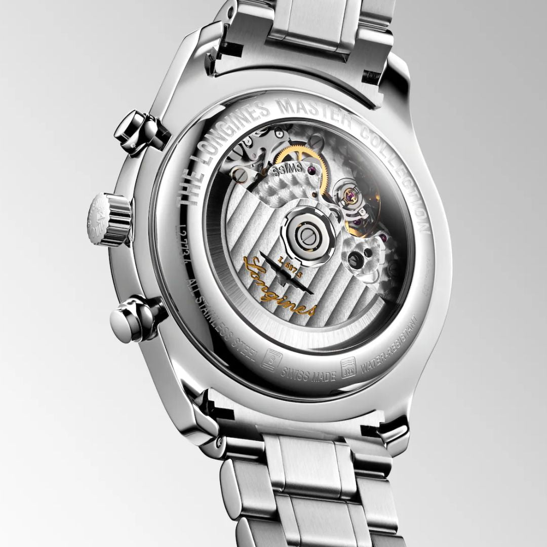 LONGINES L27734716 Master Collection 42mm Silver Dial Stainless Steel Bracelet Men's Watch