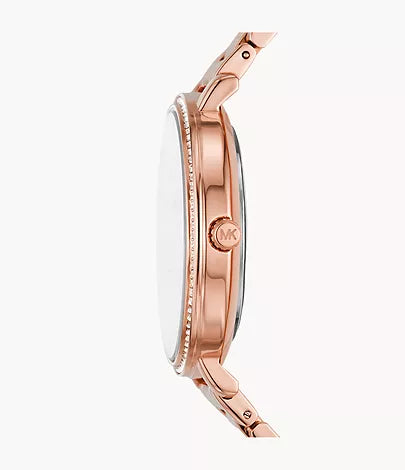 Michael Kors MK4594 Pyper Three Hand Rose Gold Tone Alloy Women's Watch
