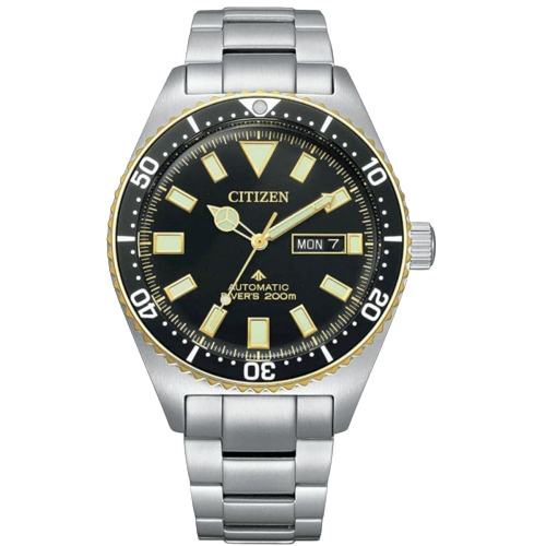 Citizen NY0125-83E Promaster Diver Automatic 45mm Black Dial Stainless Steel Bracelet Men’s Watch
