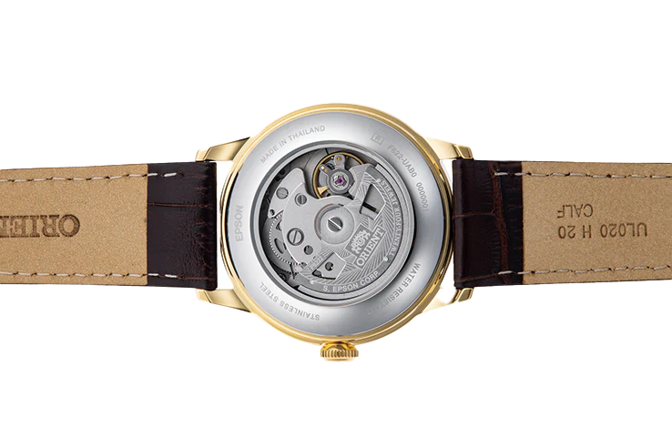 Orient RA-AP0106S Bambino Small Seconds White dial 38mm Automatic Leather Strap Men's Watch
