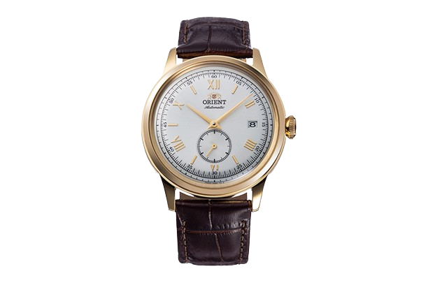 Orient RA-AP0106S Bambino Small Seconds White dial 38mm Automatic Leather Strap Men's Watch
