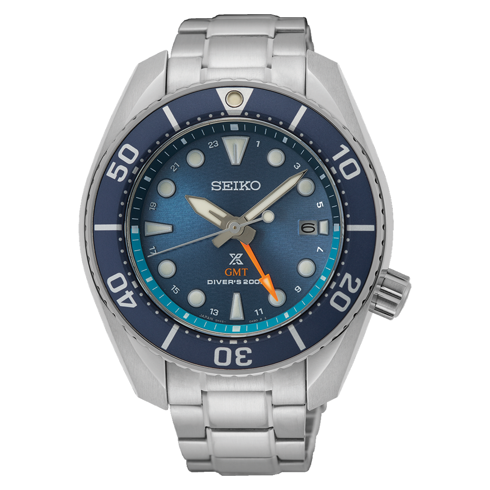 Seiko SFK001J1 Prospex Aqua SUMO Solar GMT Diver Men's Watch