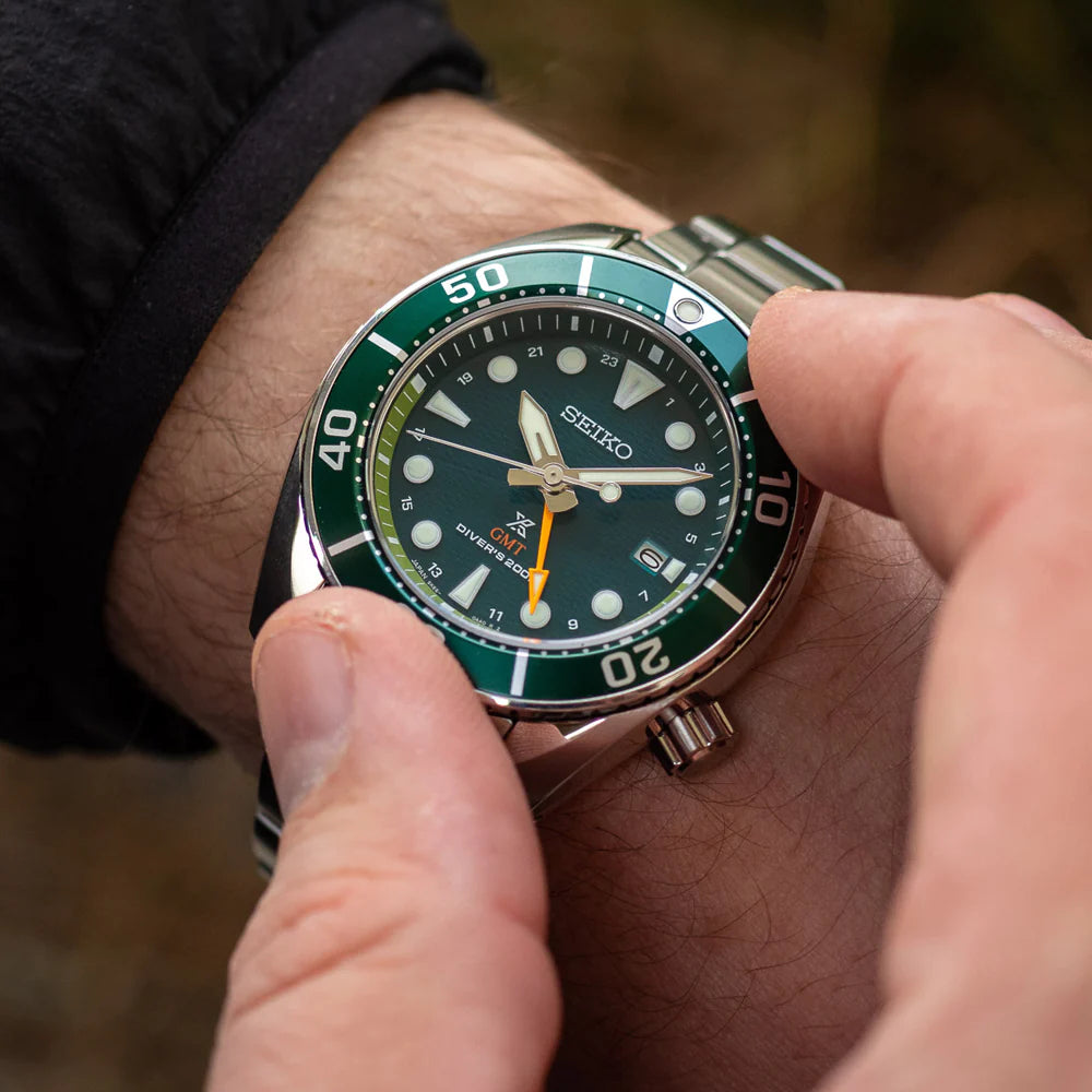Seiko SFK003J1 Prospex Seascape SUMO Solar GMT Diver Men's Watch