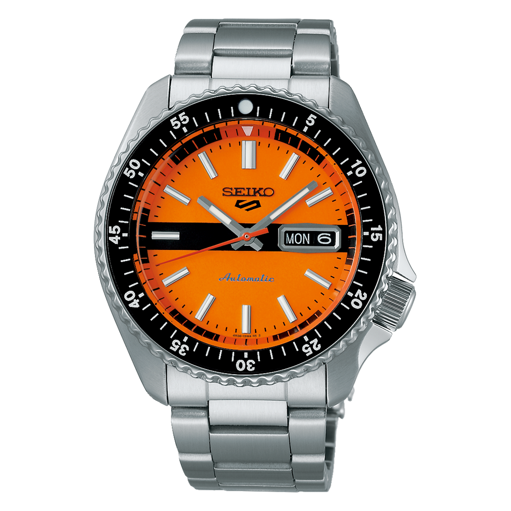 Seiko 5 Sports SRPK11K1  Sports ‘New Double Hurricane’ Retro Colour Collection Men's Watch