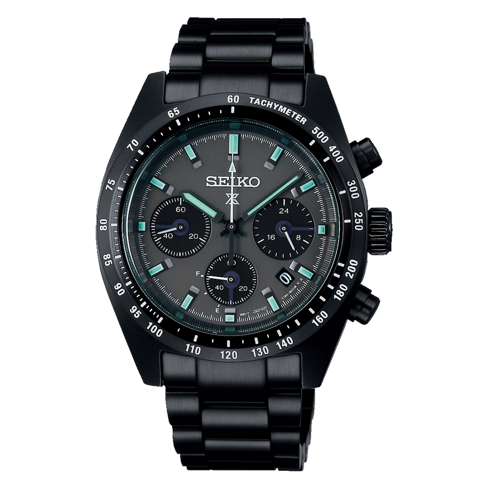 Seiko SSC917P1 Prospex Black Series Night Speedtimer Solar Chronograph Men's Watch