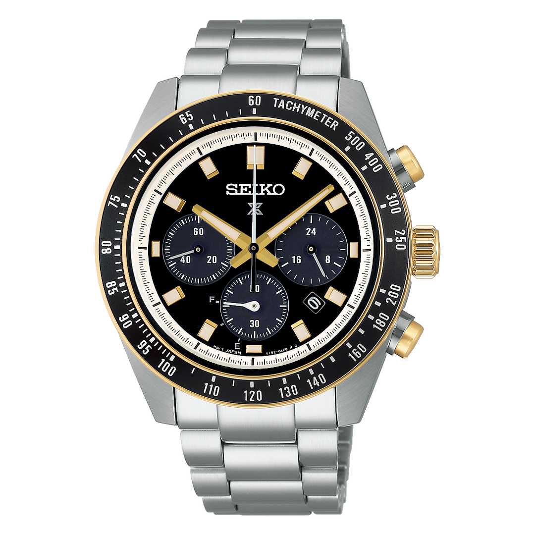 Seiko SSC941P1 Prospex Circuit Race Solar Speedtimer Chronograph Men's Watch
