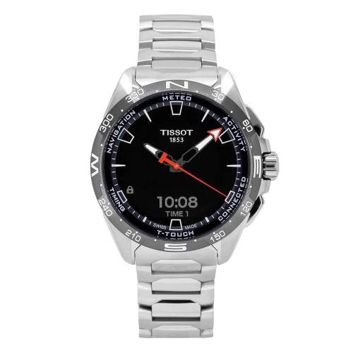 Tissot T1214204405100 T Touch Connect Solar Titanium Case Men's Watch