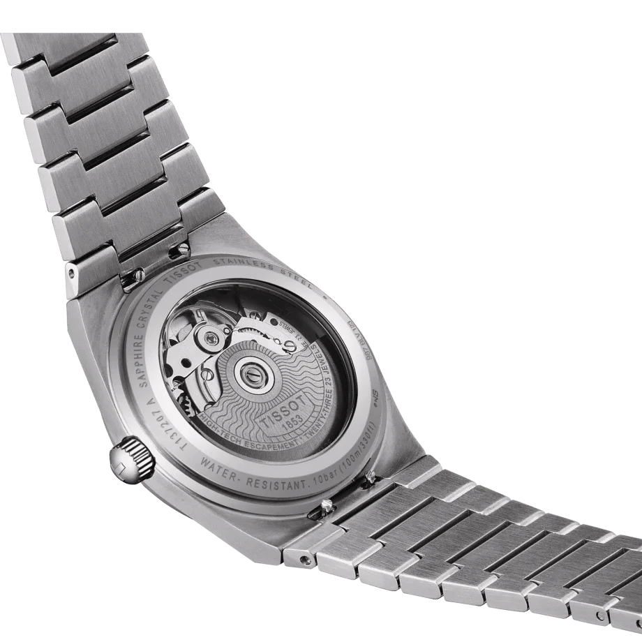Tissot T1372071105100 PRX Powermatic 80 35mm Black Dial Stainless Steel Men's & Women's Watch