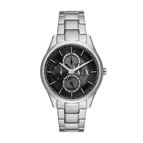 Armani Exchange AX1873 42mm Black Dial Stainless Steel Bracelet