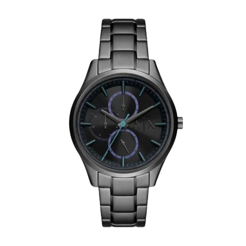 Armani Exchange AX1878 42mm Black Dial Black Stainless Steel Bracelet Men's Watch