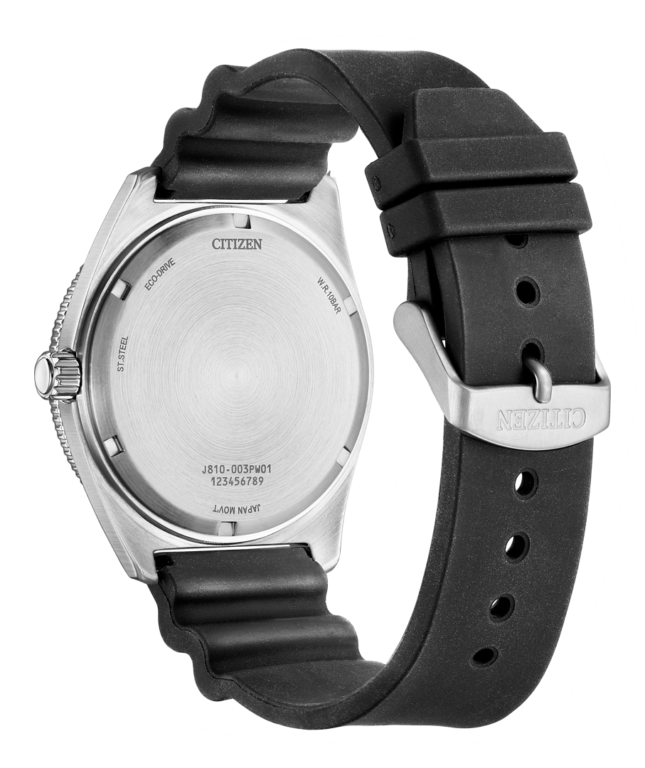 Citizen AW1760-14X Eco Drive Rubber Strap Turquoise Dial Men's