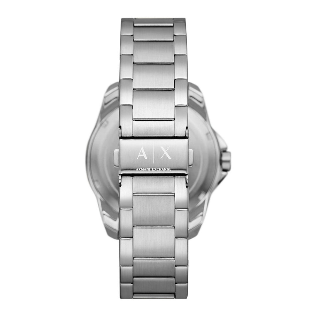 Armani Exchange AX1955 44mm Black Dial Stainless Steel Bracelet Men's Watch