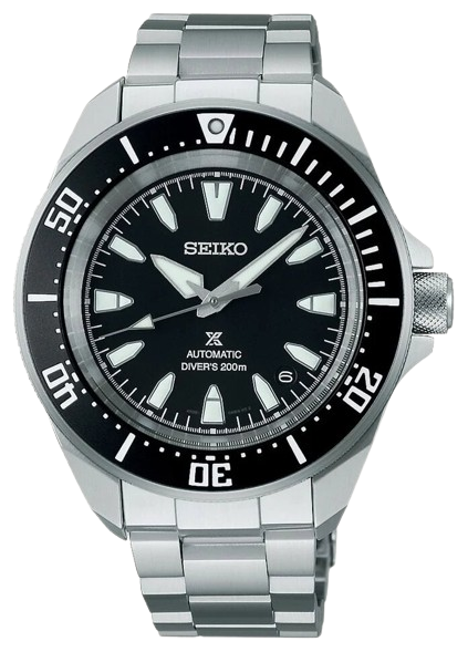 Seiko SRPL13K1 Prospex 4R Black Shog-urai Diver 41.7mm Black Dial Stainless Steel Bracelet Men's Watch