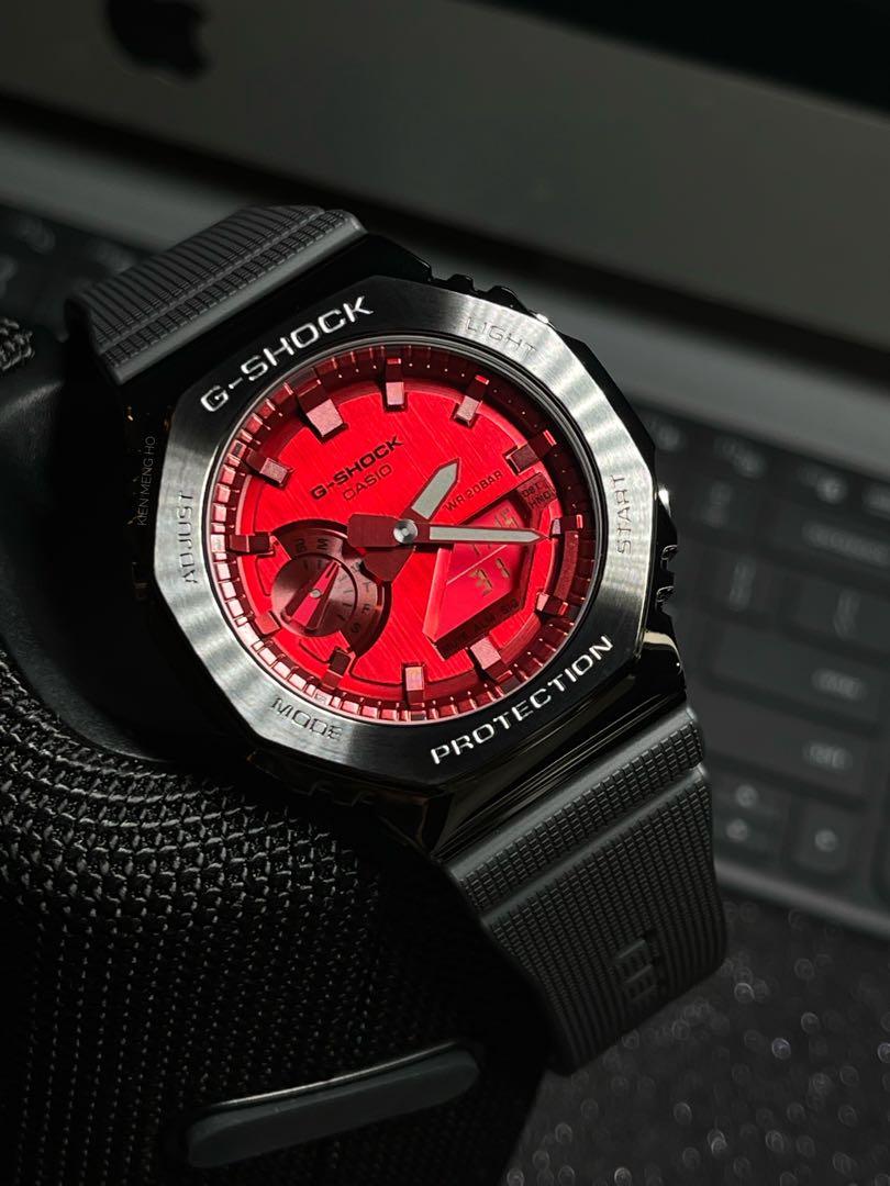 Casio GM-2100B-4ADR G Shock Analog Digital Men's Watch