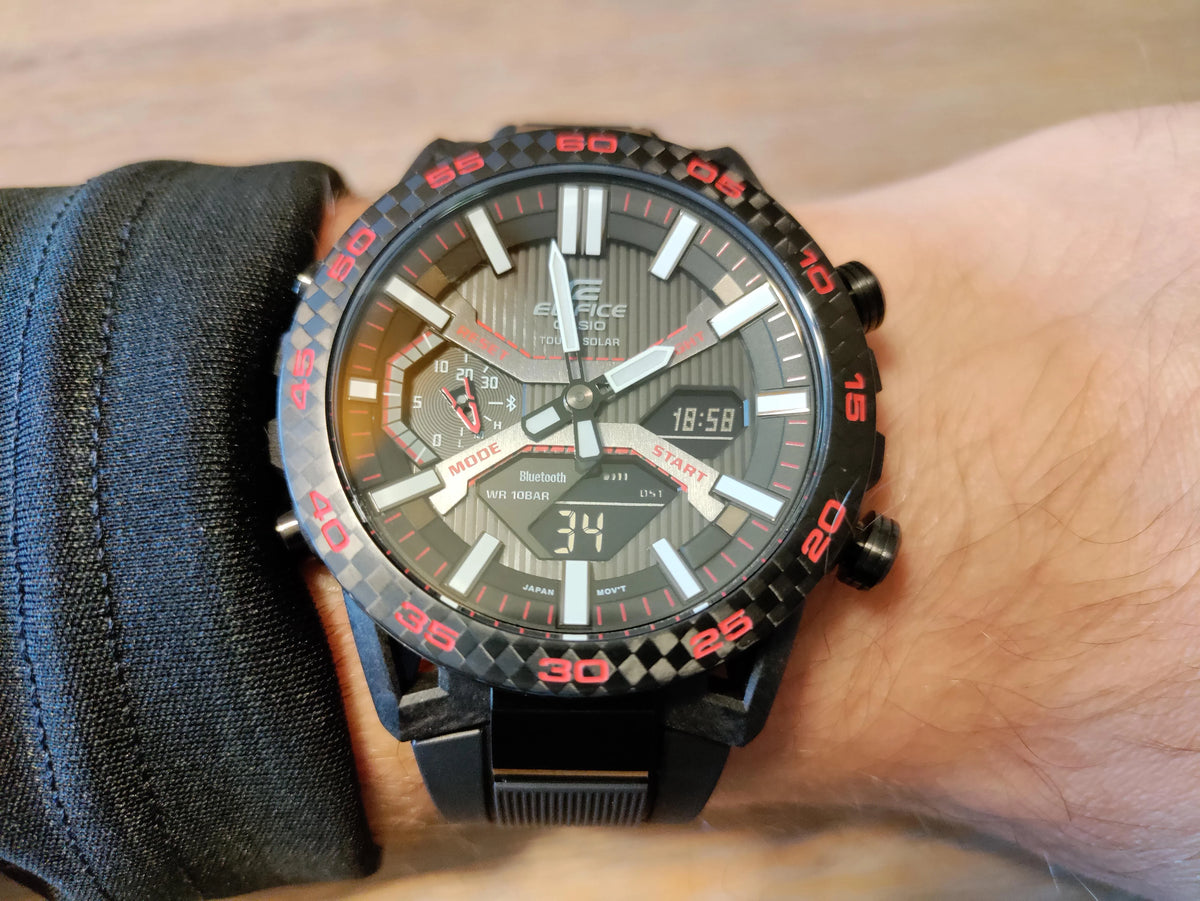 Casio ECB-2000PB-1AEF Edifice Solar Chronograph 48mm 10ATM Mens