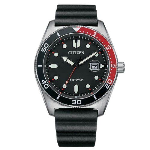 Citizen AW1769-10E Eco Drive Marine Diver Black Dial Men's Watch