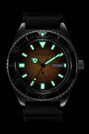 Citizen NY0120-01X Promaster 200M Automatic Rubber Strap Men’s Watch