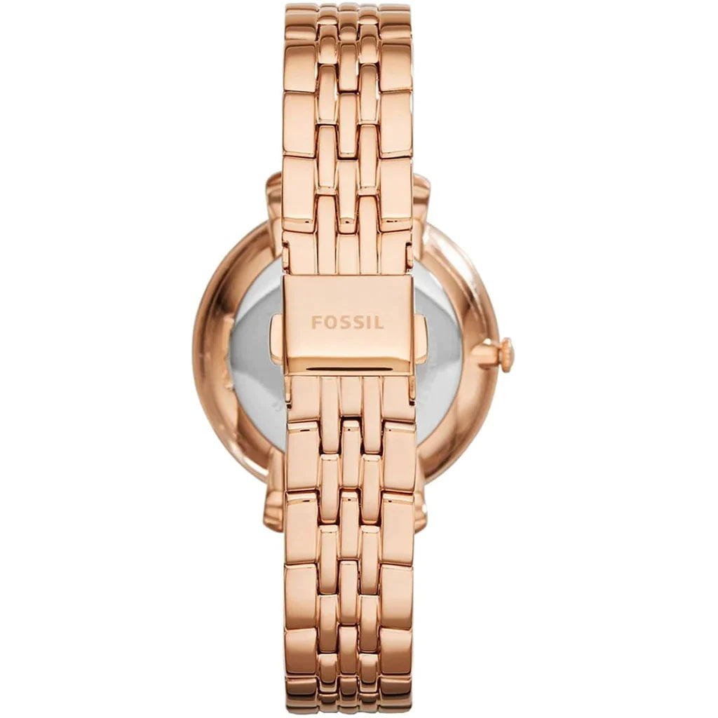 Fossil ES3632 Jaqueline Rose Gold Stainless Steel Women's Watch