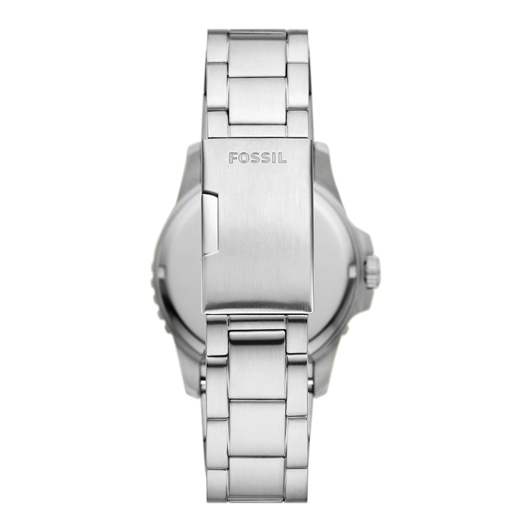 Fossil FS6033 Blue 42mm Green Dial Stainless Steel Bracelet Men's Watch