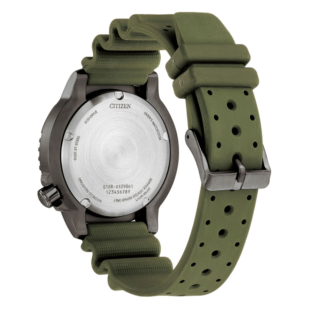 Citizen BN0157-11X Promaster Marine Eco Drive Green Dial Diver's Men’s Watch