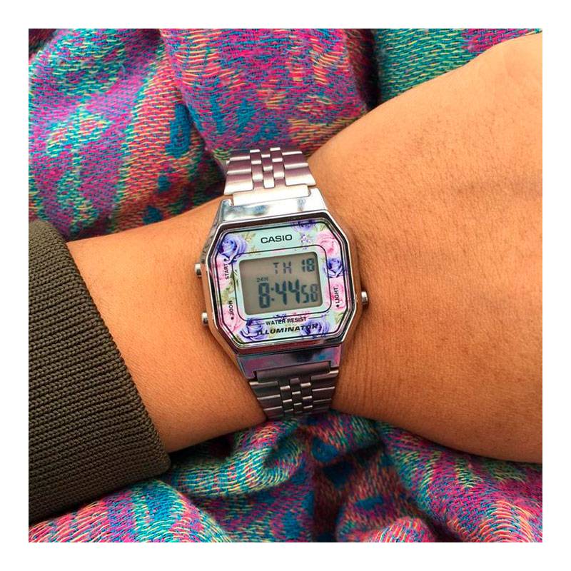 Casio LA680WA-2C Youth Vintage Illuminator Quartz Digital Women's Watch - mzwatcheslk srilanka