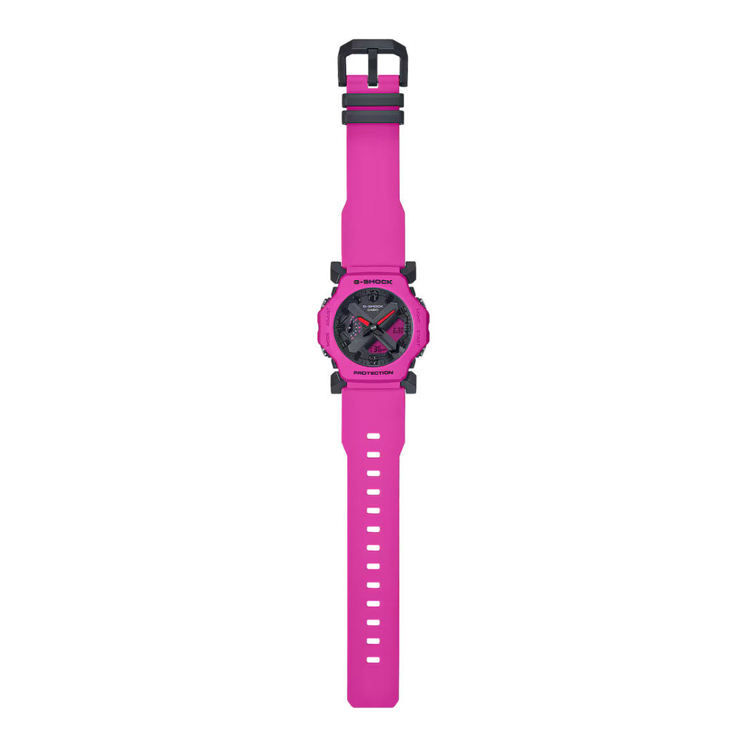 Casio GA-2300-4AER G Shock Core 42.1mm Black Hybrid Dial Black Resin Strap Men & Women Watches