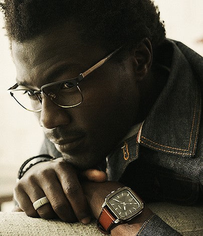 Fossil Inscription | Black Dial | Brown Leather Strap FS5934 Men’s Watch